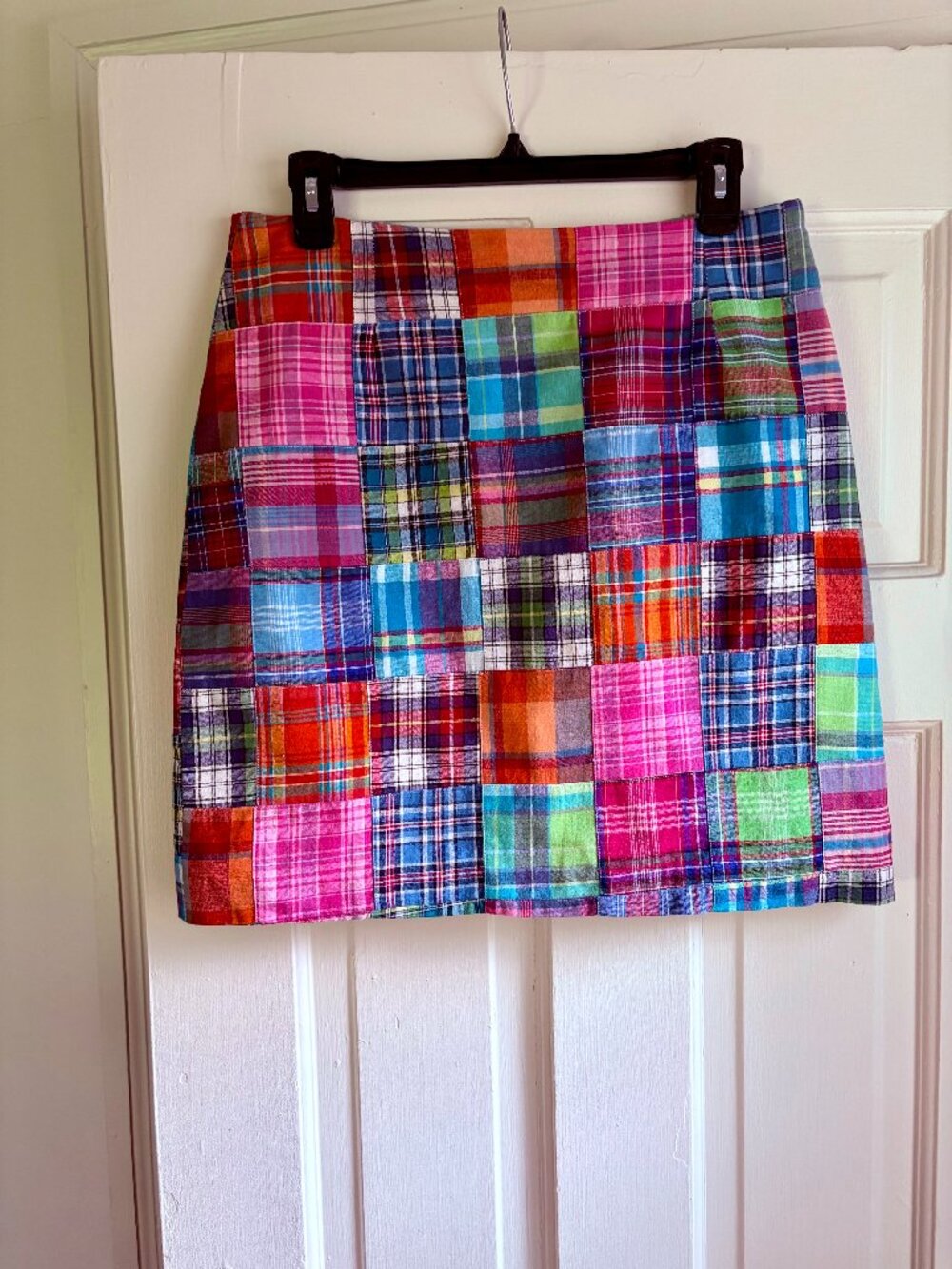 Handmade Madras Skirt